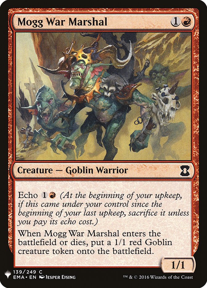 Mogg War Marshal [Mystery Booster] | Game Haven TX