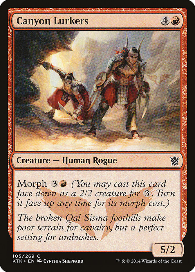 Canyon Lurkers [Khans of Tarkir] | Game Haven TX