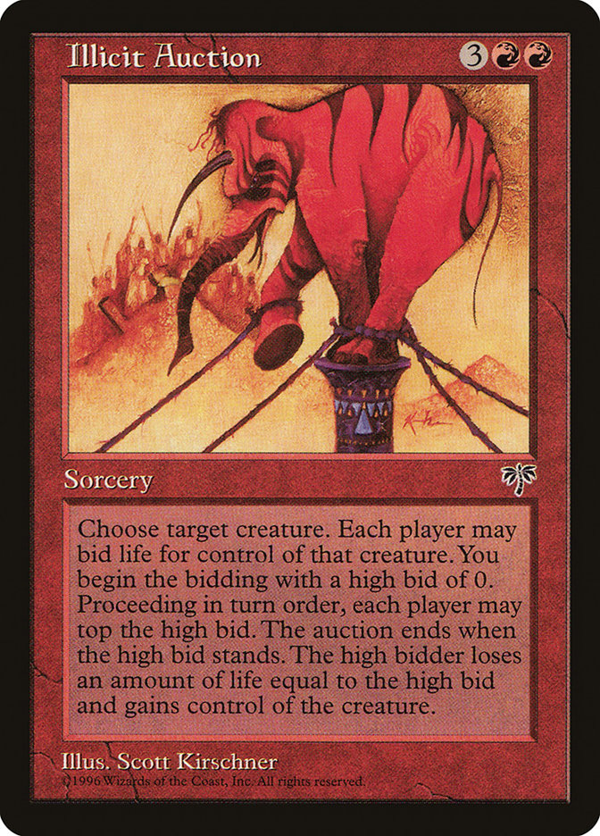 Illicit Auction [Mirage] | Game Haven TX