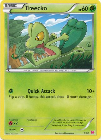 Treecko (7/30) [XY: Trainer Kit 2 - Latias] | Game Haven TX
