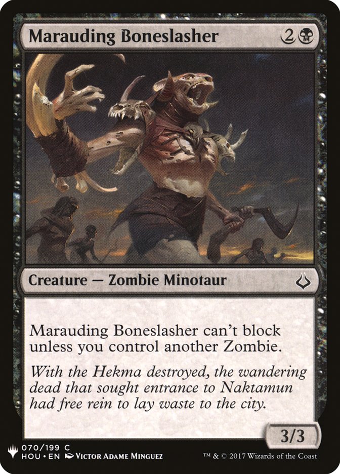 Marauding Boneslasher [Mystery Booster] | Game Haven TX