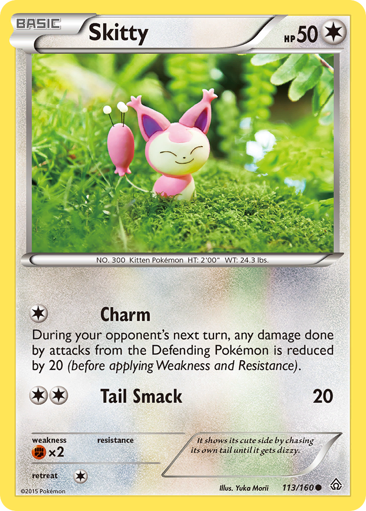 Skitty (113/160) [XY: Primal Clash] | Game Haven TX