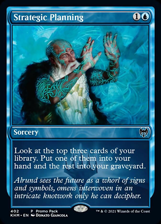 Strategic Planning [Kaldheim Promo Pack] | Game Haven TX