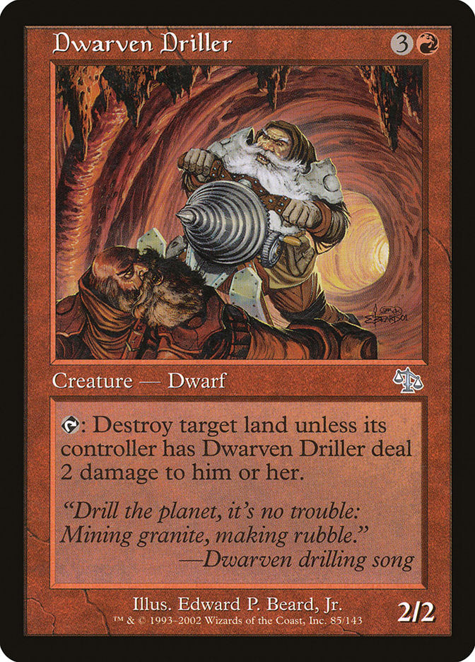 Dwarven Driller [Judgment] | Game Haven TX