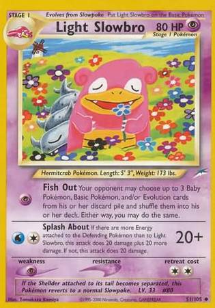 Light Slowbro (51/105) [Neo Destiny Unlimited] | Game Haven TX