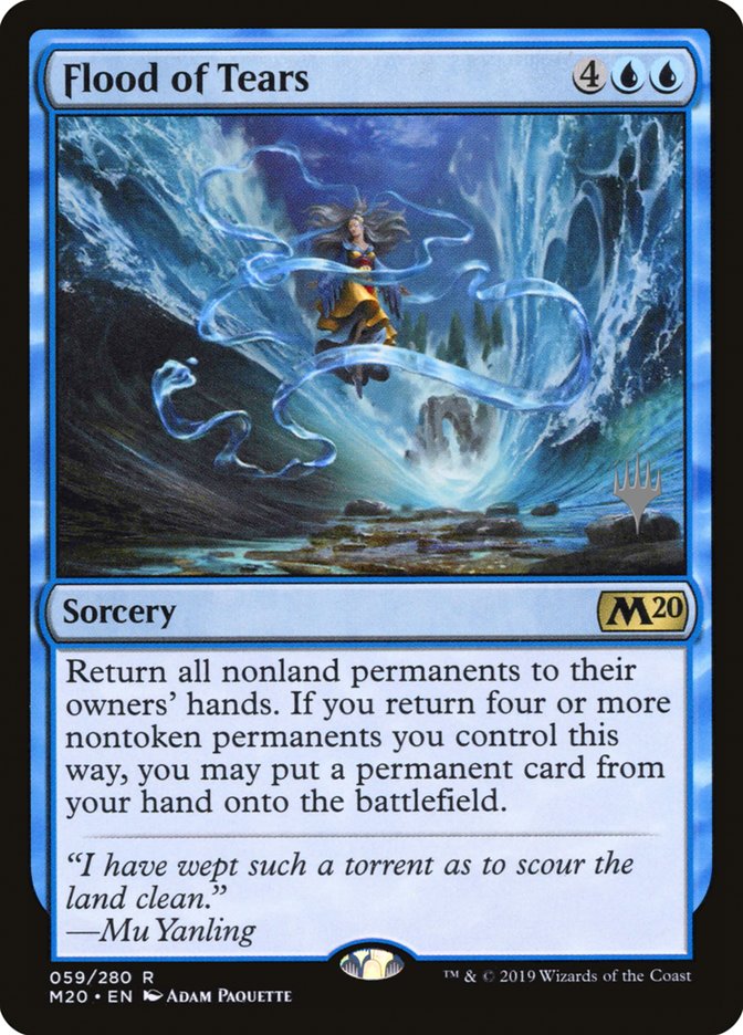 Flood of Tears [Core Set 2020 Promos] | Game Haven TX
