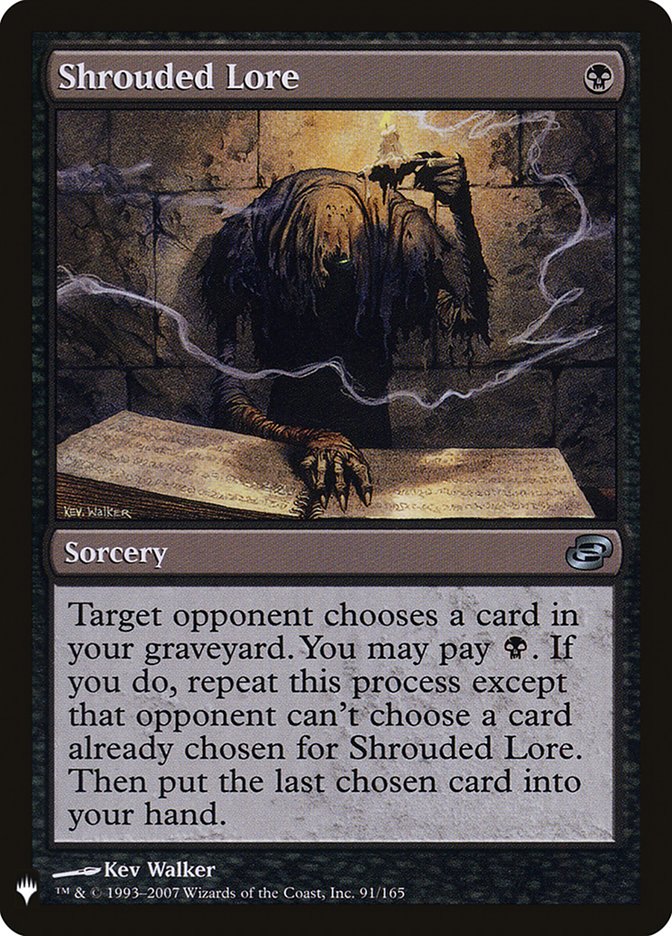 Shrouded Lore [Mystery Booster] | Game Haven TX