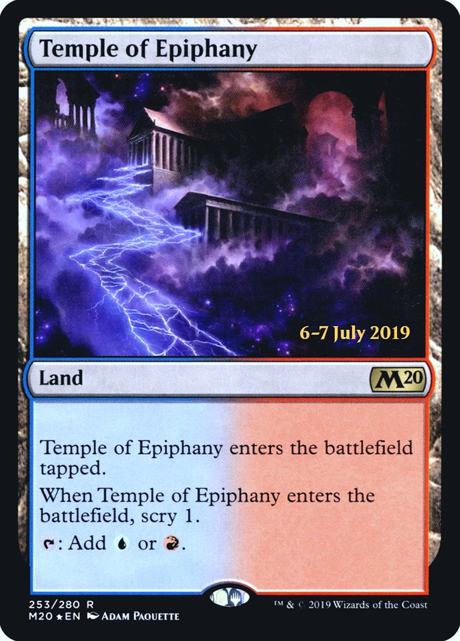 Temple of Epiphany [Core Set 2020 Promos] | Game Haven TX