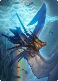 Righteous Valkyrie Art Card [Kaldheim: Art Series] | Game Haven TX