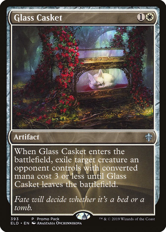 Glass Casket (Promo Pack) [Throne of Eldraine Promos] | Game Haven TX