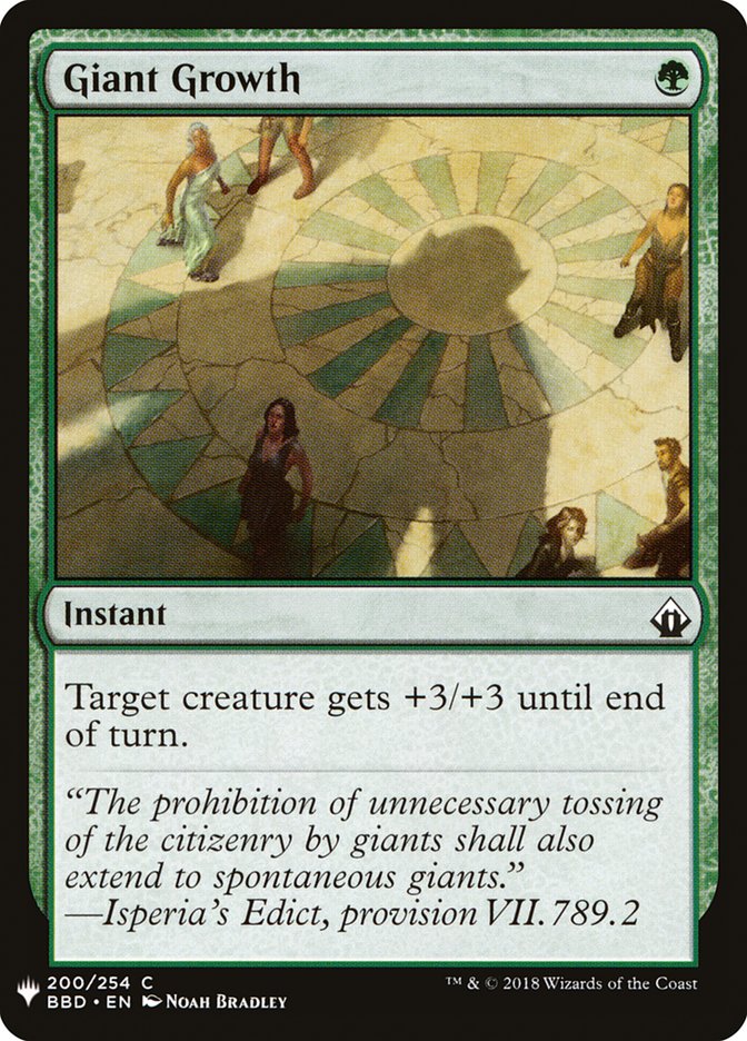 Giant Growth [Mystery Booster] | Game Haven TX