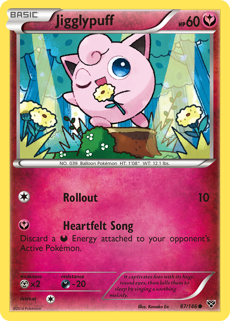 Jigglypuff (87/146) [XY: Base Set] | Game Haven TX