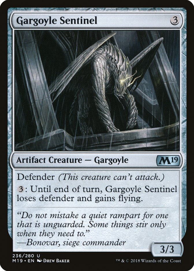 Gargoyle Sentinel [Core Set 2019] | Game Haven TX
