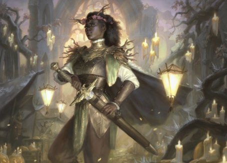 Sungold Sentinel Art Card [Innistrad: Midnight Hunt Art Series] | Game Haven TX