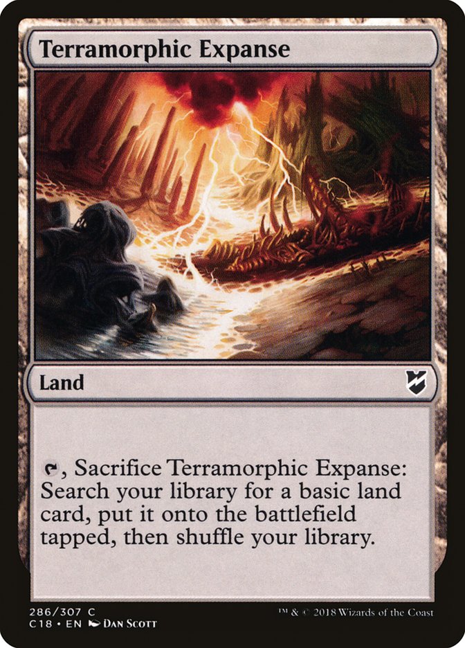Terramorphic Expanse [Commander 2018] | Game Haven TX