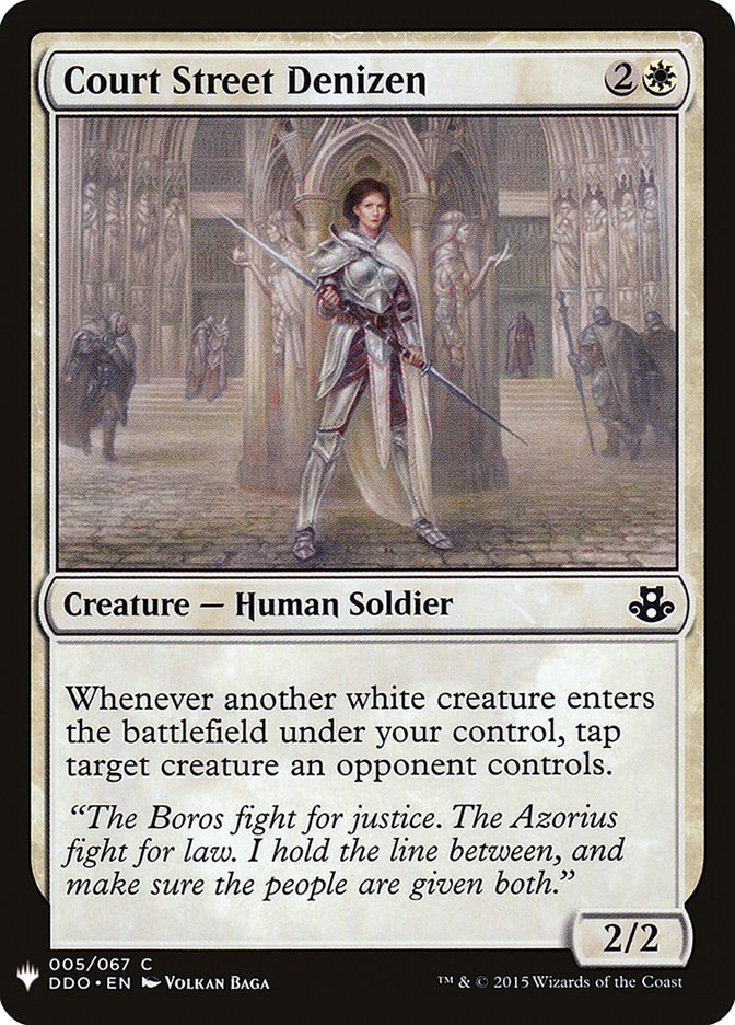 Court Street Denizen [Mystery Booster] | Game Haven TX