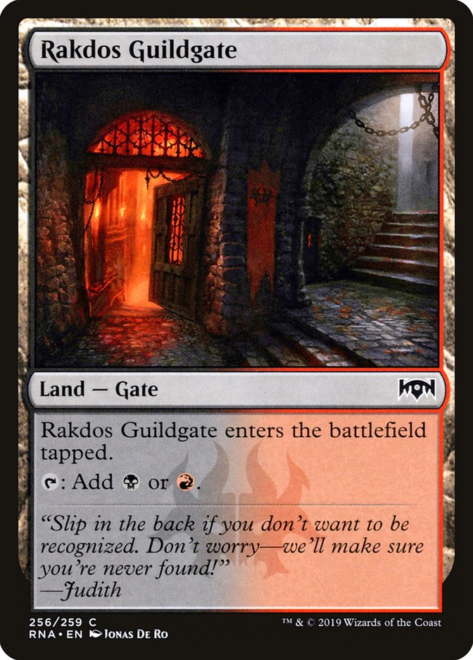 Rakdos Guildgate (256/259) [Ravnica Allegiance] | Game Haven TX