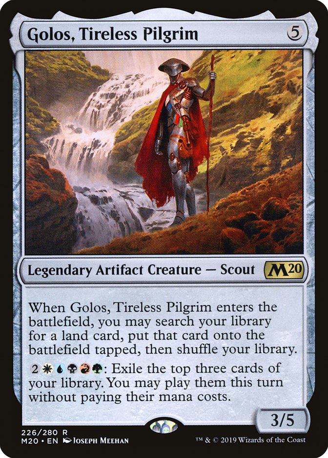 Golos, Tireless Pilgrim [Core Set 2020] | Game Haven TX