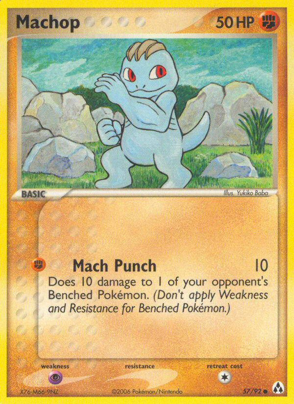 Machop (57/92) [EX: Legend Maker] | Game Haven TX