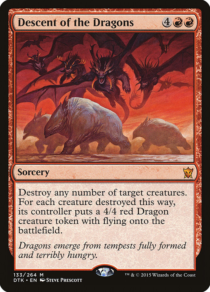 Descent of the Dragons [Dragons of Tarkir] | Game Haven TX