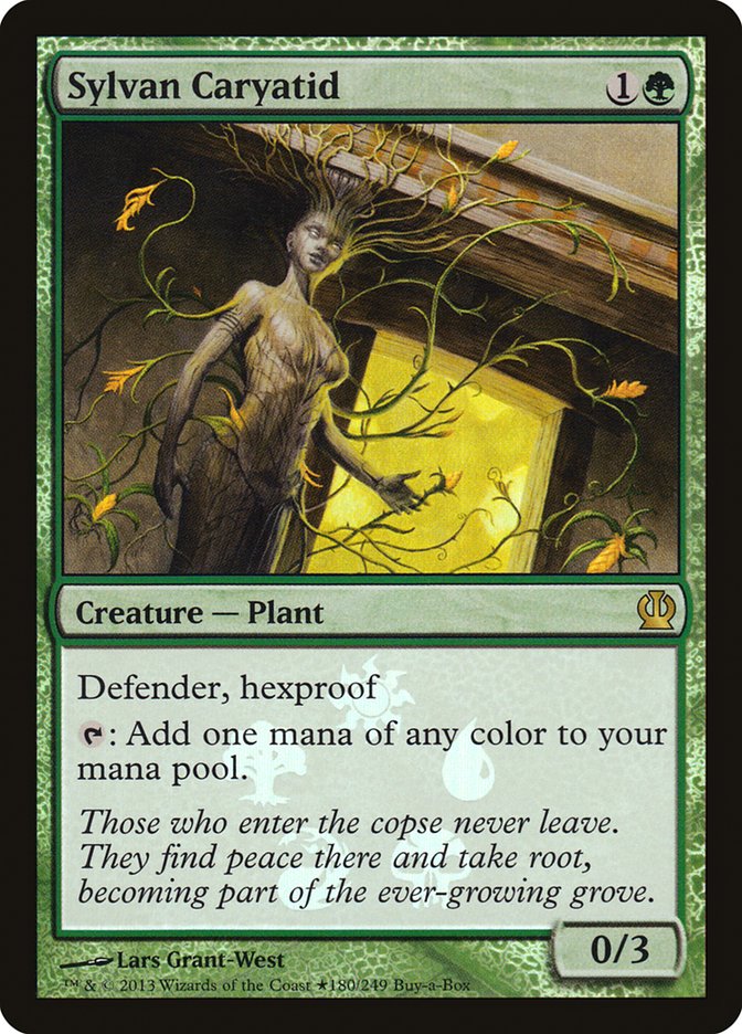 Sylvan Caryatid [Theros Promos] | Game Haven TX