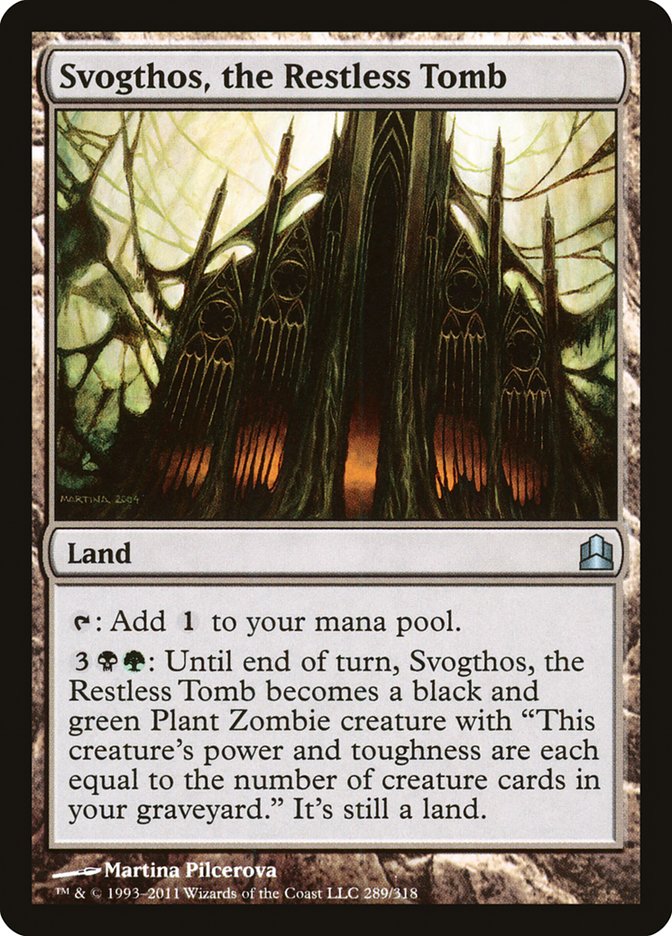 Svogthos, the Restless Tomb [Commander 2011] | Game Haven TX