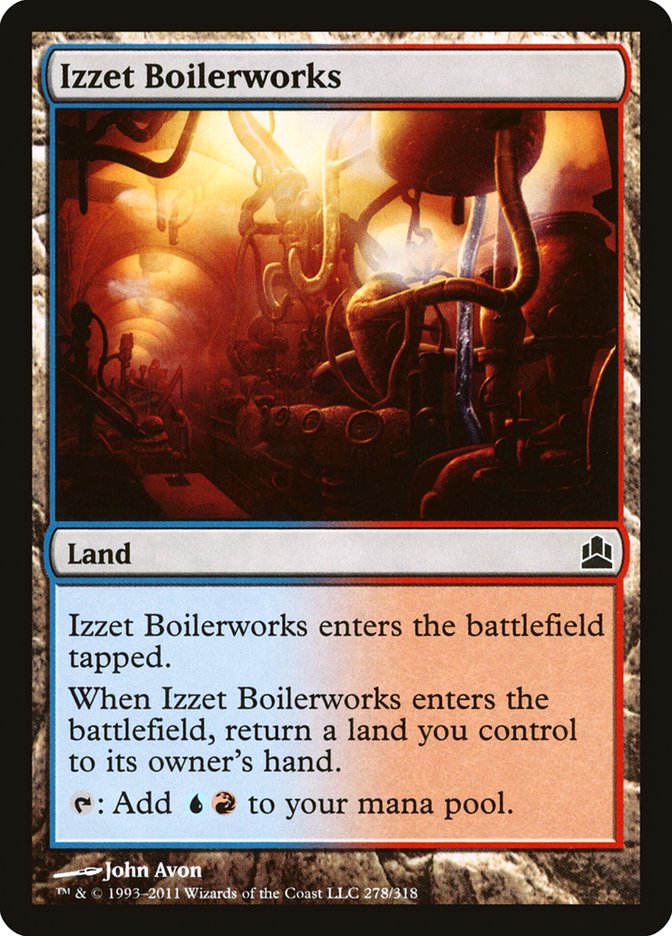 Izzet Boilerworks [Commander 2011] | Game Haven TX
