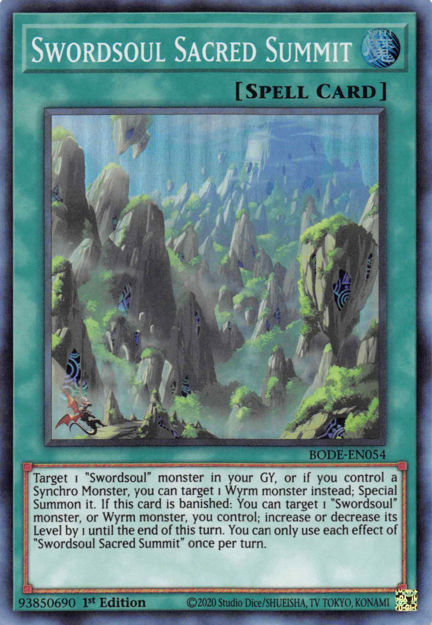 Swordsoul Sacred Summit [BODE-EN054] Super Rare | Game Haven TX