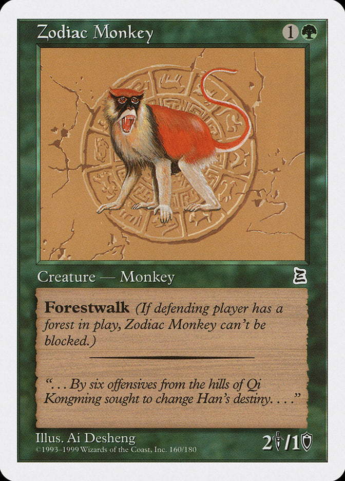 Zodiac Monkey [Portal Three Kingdoms] | Game Haven TX