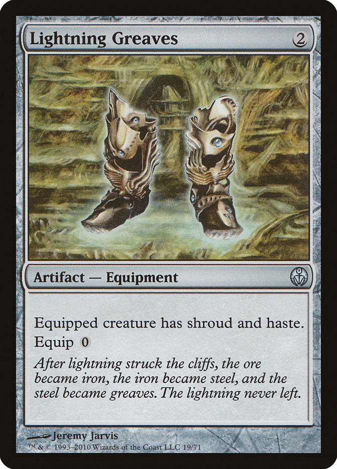 Lightning Greaves [Duel Decks: Phyrexia vs. the Coalition] | Game Haven TX