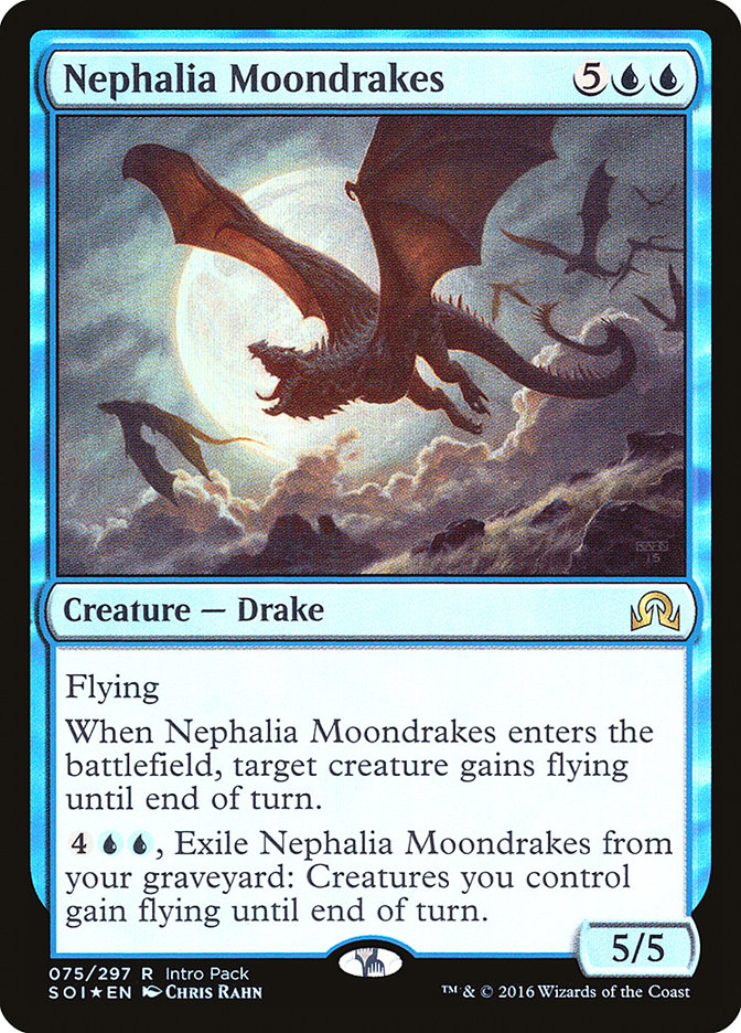 Nephalia Moondrakes [Shadows over Innistrad Promos] | Game Haven TX