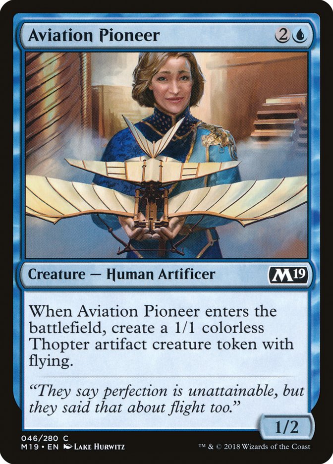 Aviation Pioneer [Core Set 2019] | Game Haven TX
