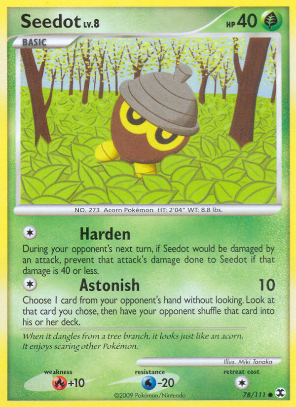 Seedot (78/111) [Platinum: Rising Rivals] | Game Haven TX
