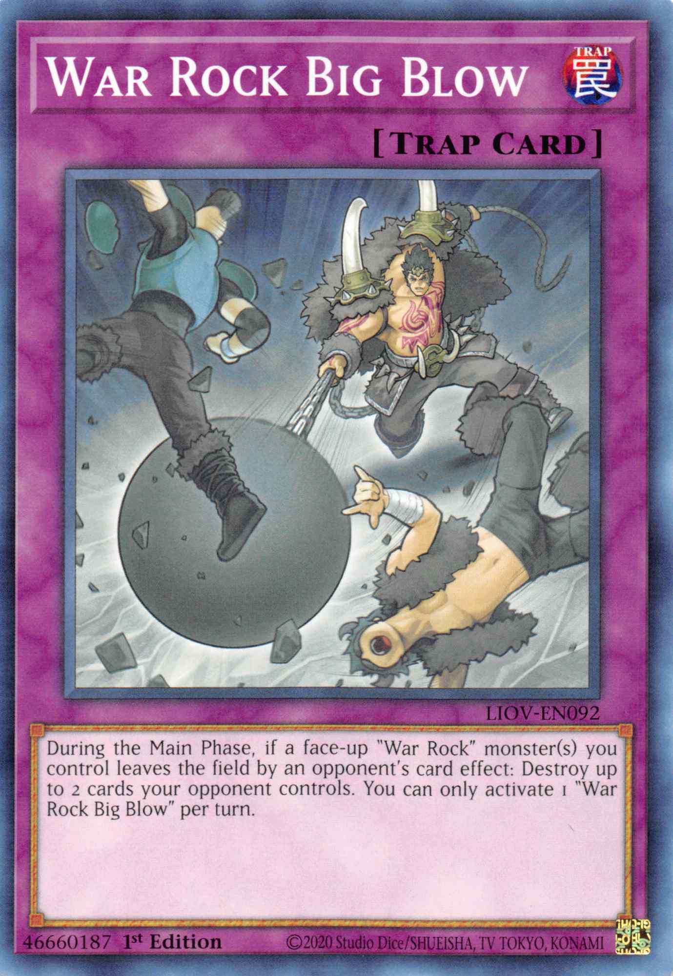 War Rock Big Blow [LIOV-EN092] Common | Game Haven TX