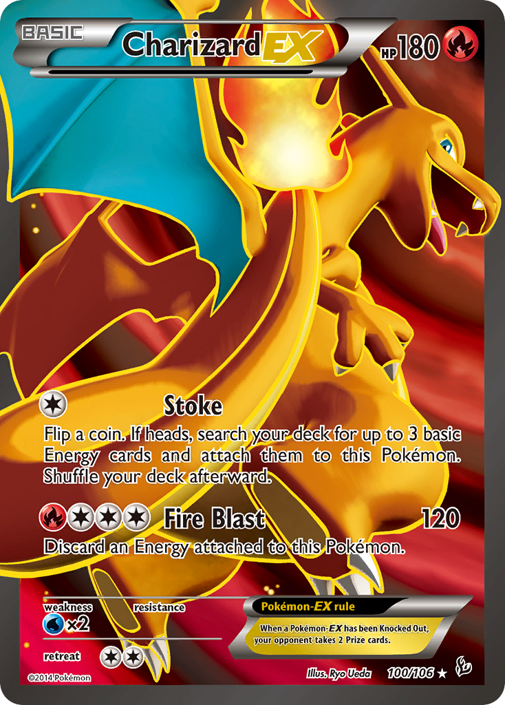 Charizard EX (100/106) [XY: Flashfire] | Game Haven TX