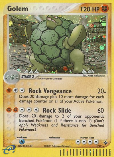 Golem (5/97) [EX: Dragon] | Game Haven TX