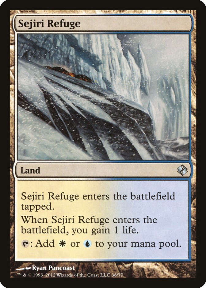 Sejiri Refuge [Duel Decks: Venser vs. Koth] | Game Haven TX