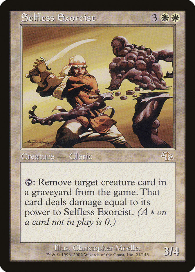 Selfless Exorcist [Judgment] | Game Haven TX