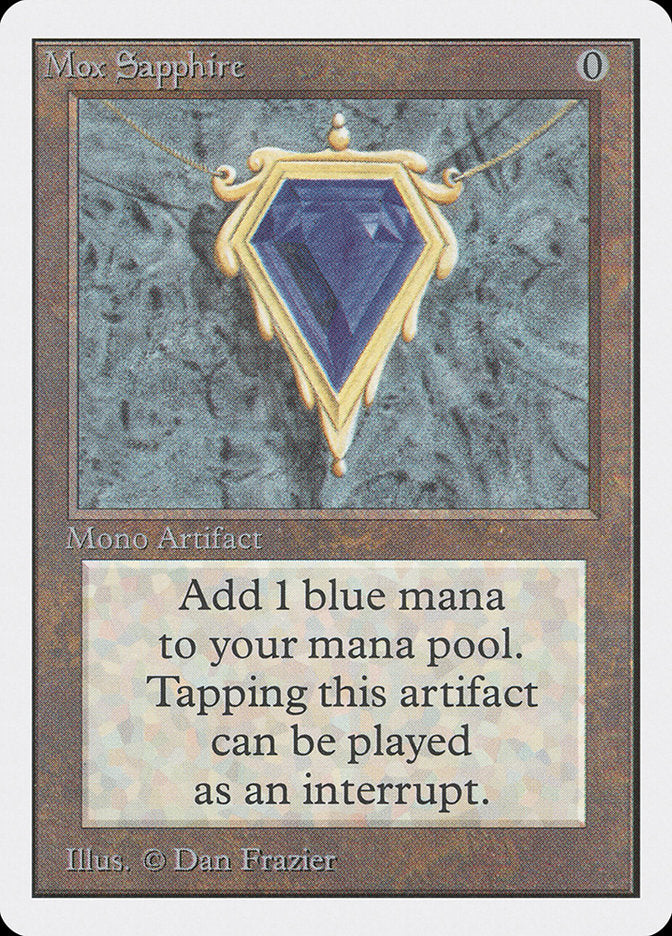 Mox Sapphire [Unlimited Edition] | Game Haven TX