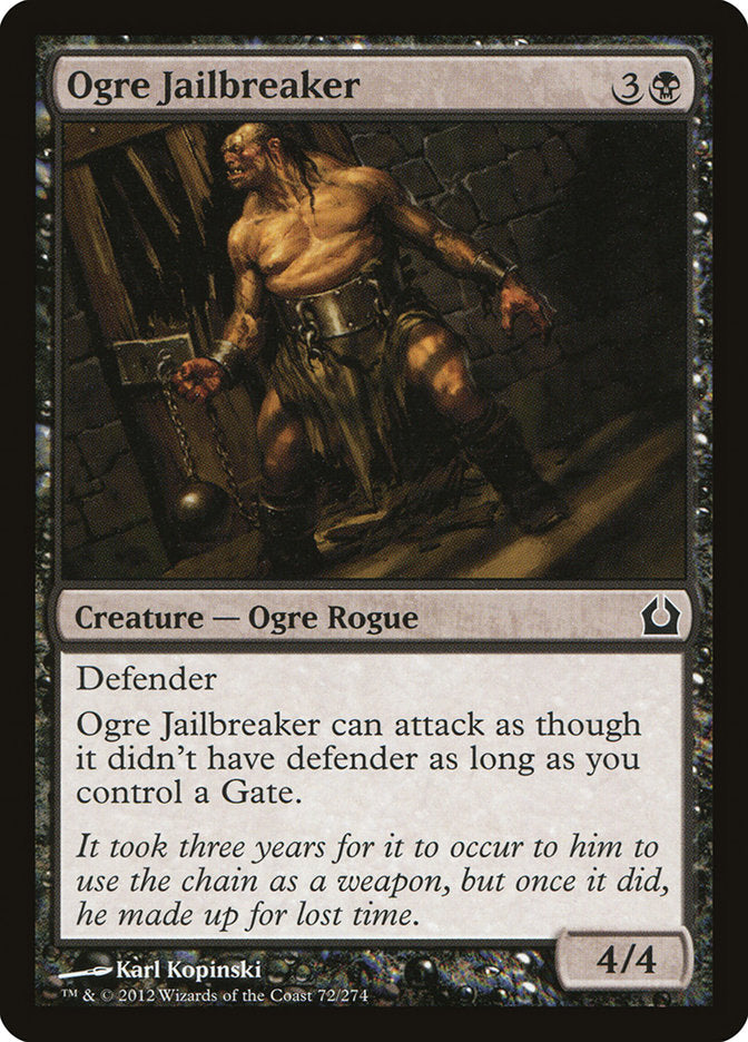 Ogre Jailbreaker [Return to Ravnica] | Game Haven TX