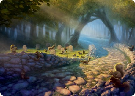 Squirrel Sanctuary Art Card [Modern Horizons 2 Art Series] | Game Haven TX