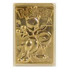 Gold Metal Pokemon Charizard card 1999 Burger King | Game Haven TX