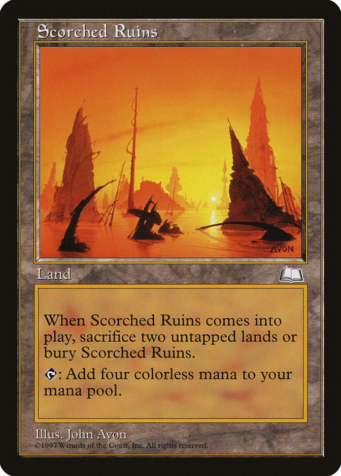 Scorched Ruins [Weatherlight] | Game Haven TX