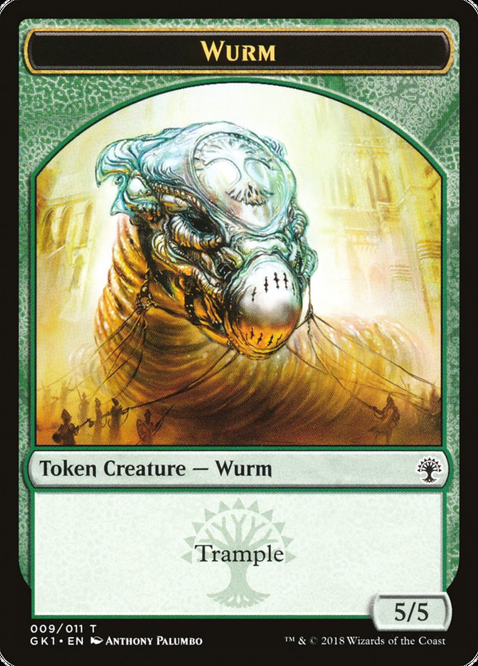 Wurm // Saproling [GRN Guild Kit Tokens] | Game Haven TX