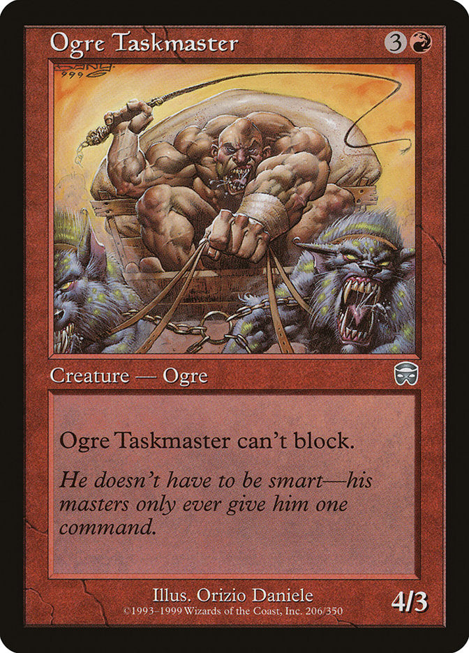 Ogre Taskmaster [Mercadian Masques] | Game Haven TX