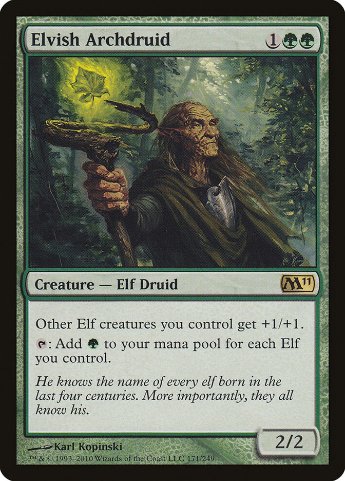 Elvish Archdruid [Magic 2011] | Game Haven TX