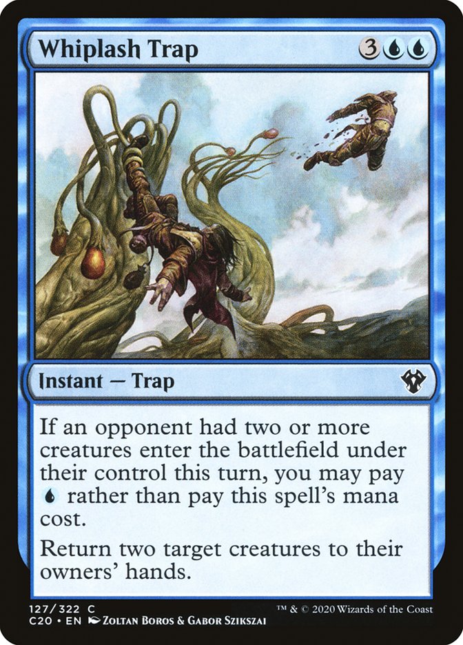 Whiplash Trap [Commander 2020] | Game Haven TX