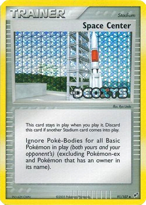 Space Center (91/107) (Stamped) [EX: Deoxys] | Game Haven TX