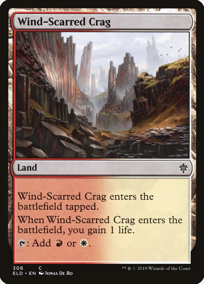 Wind-Scarred Crag [Throne of Eldraine] | Game Haven TX