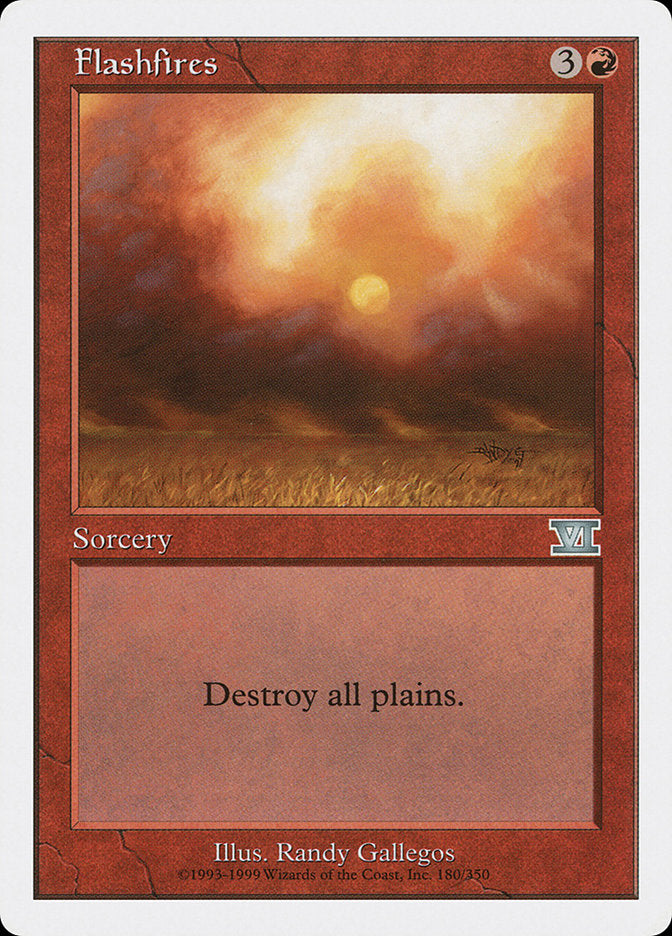 Flashfires [Classic Sixth Edition] | Game Haven TX